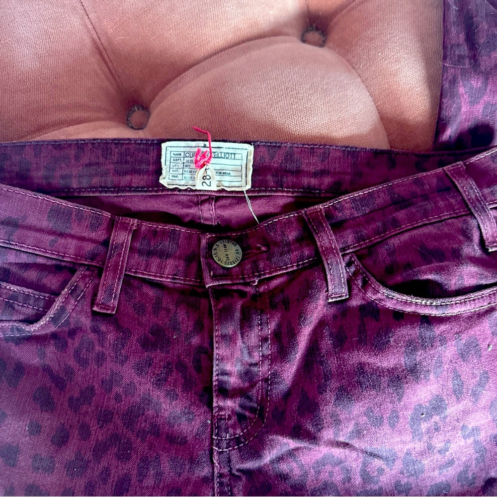 Current Elliott Jeans The Ankle Leopard!